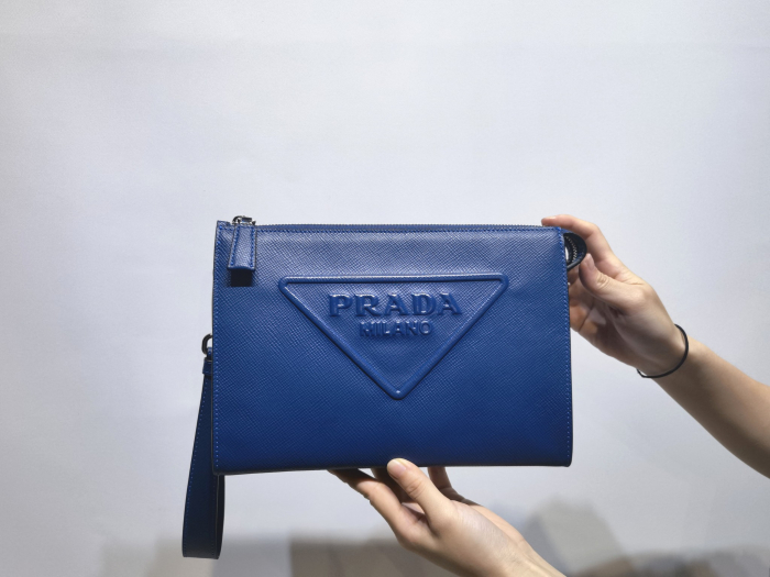 PRADA Мужской клатч с логотипом