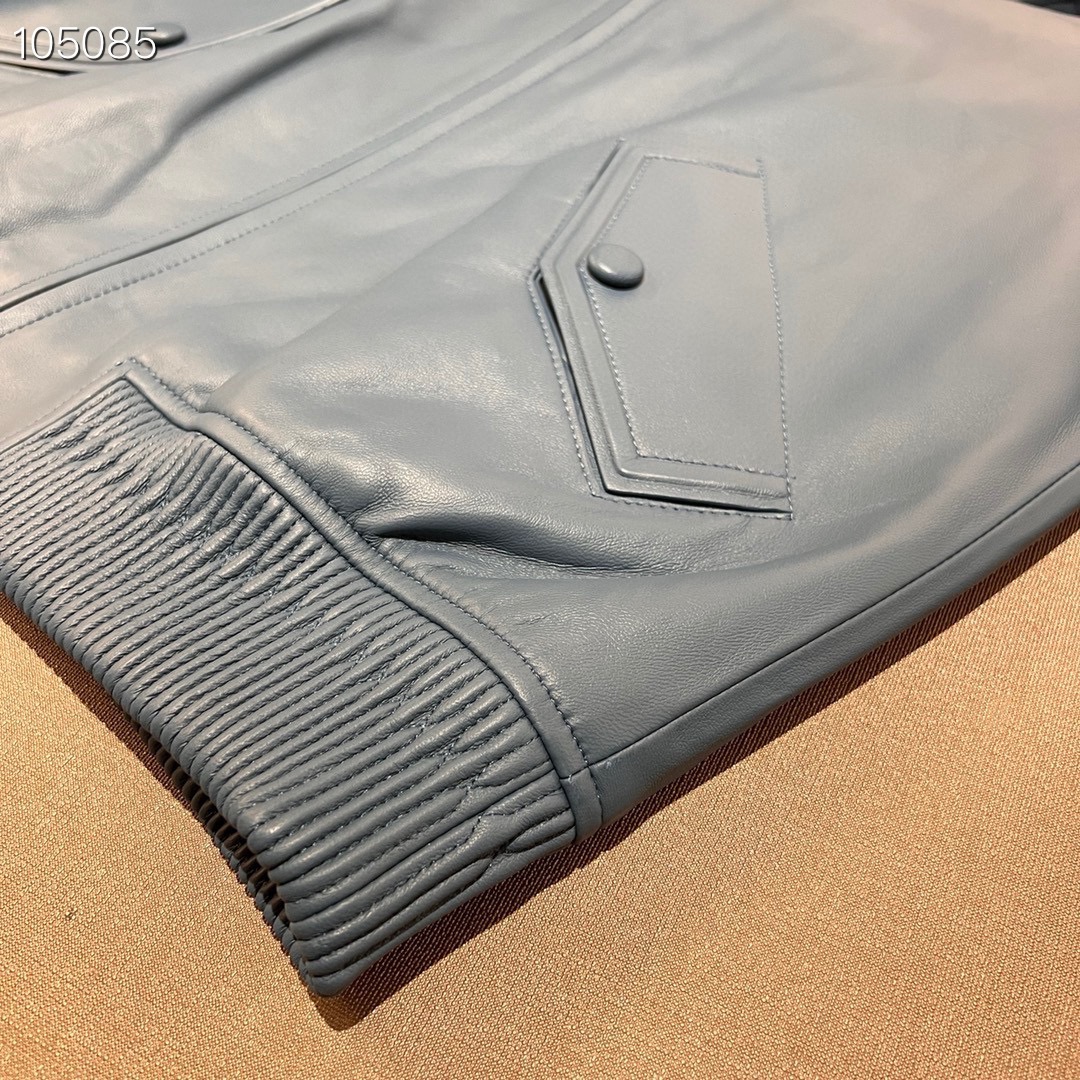 BERLUTI Мужская кожаная куртка  BERLUTI Мужская кожаная куртка