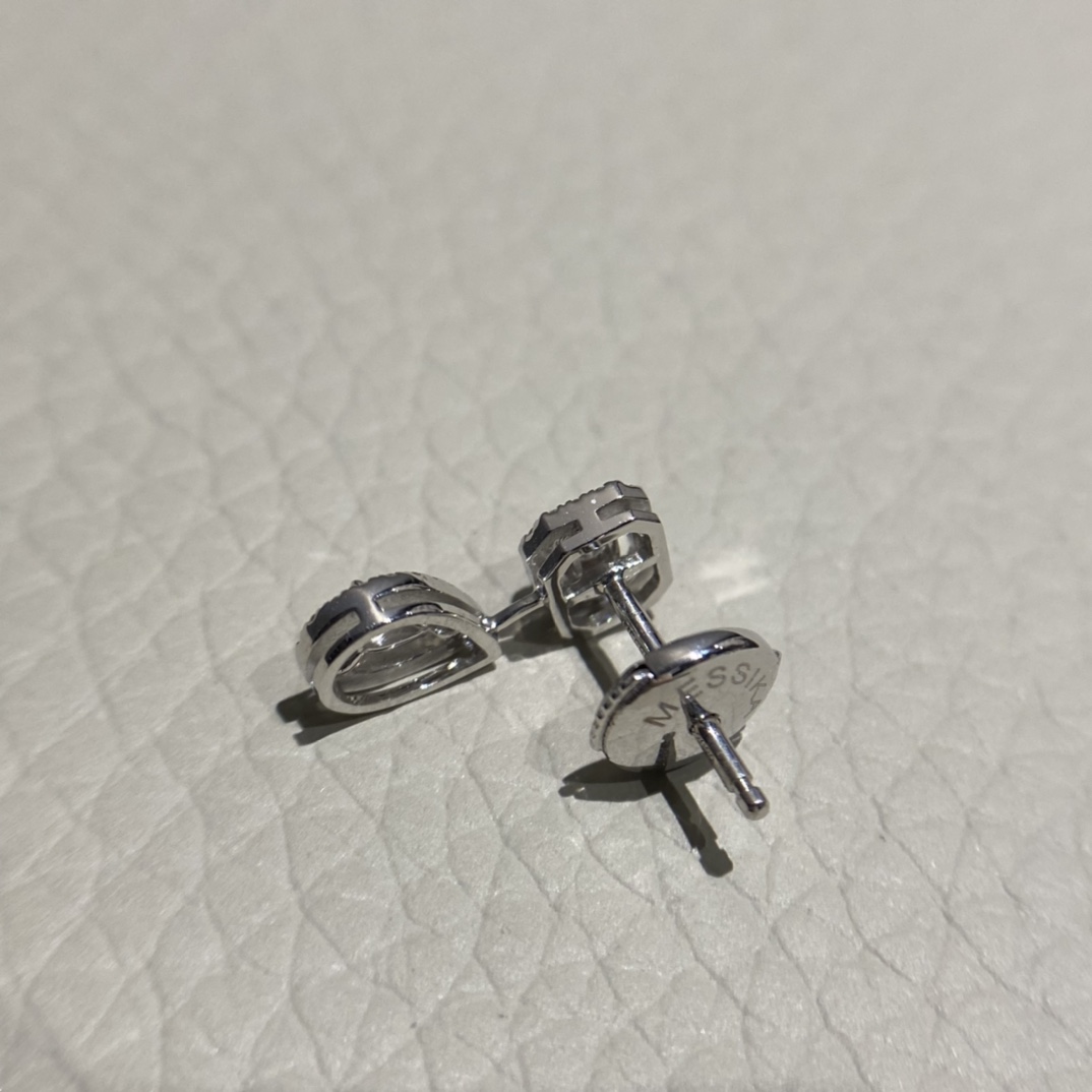 MESSIKA Серьги My Twin 1+2 белое золото и бриллианты MESSIKA Серьги My Twin 1+2 белое золото и бриллианты