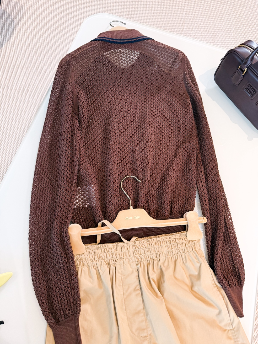 MIU MIU Женский кардиган из хлопка MIU MIU Женский кардиган из хлопка