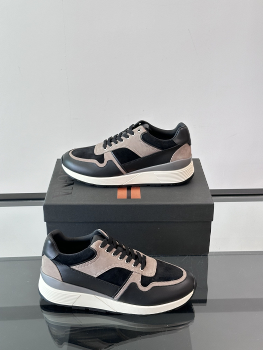 ZEGNA Мужские кроссовки телячья кожа