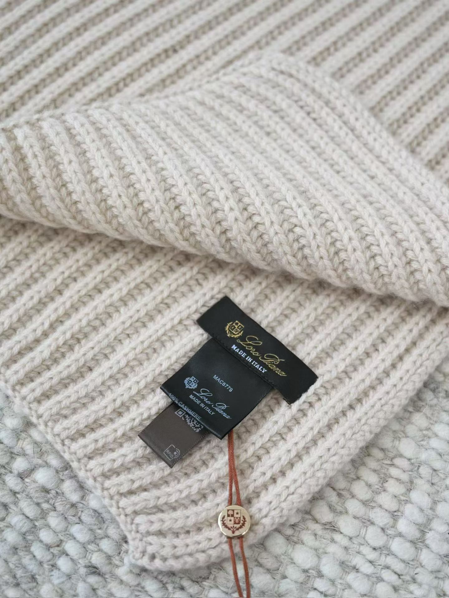 LORO PIANA Мужской шарф из кашемира LORO PIANA Мужской шарф из кашемира