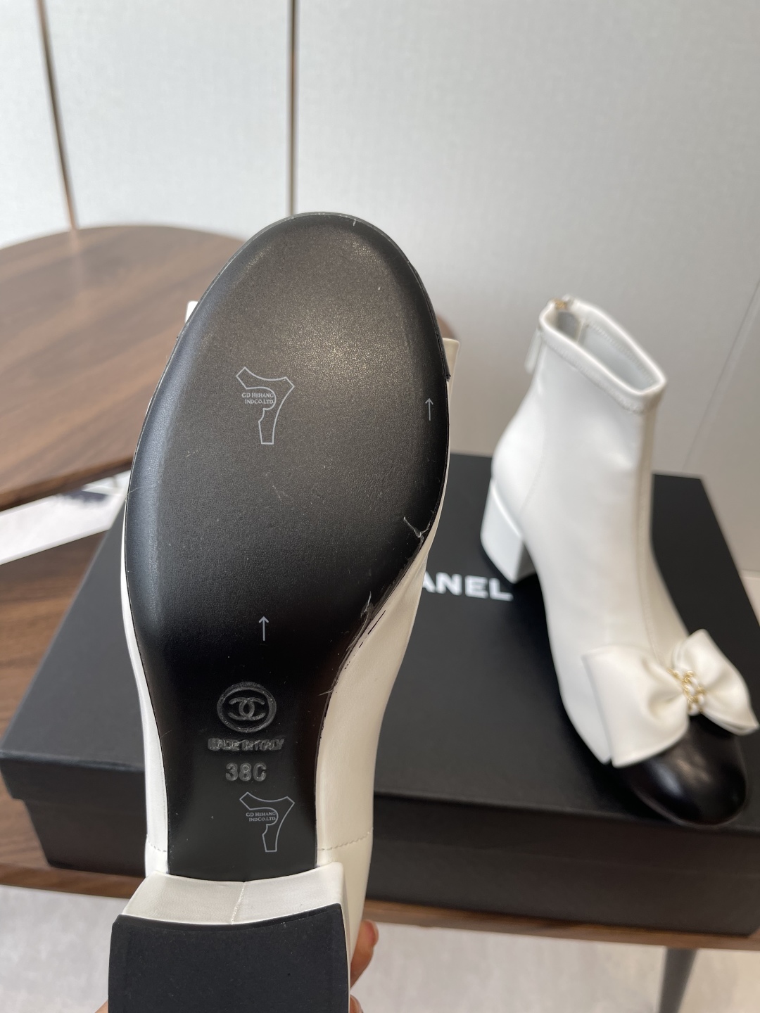 CHANEL Женские ботильоны из овчины 