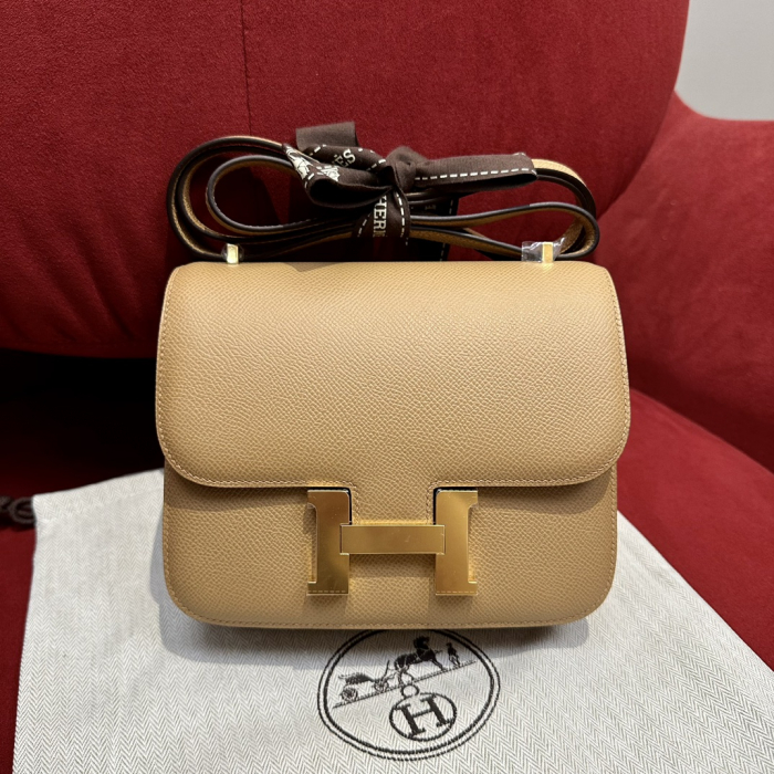 Hermes Женская сумка Constance 19 см OM Epsom