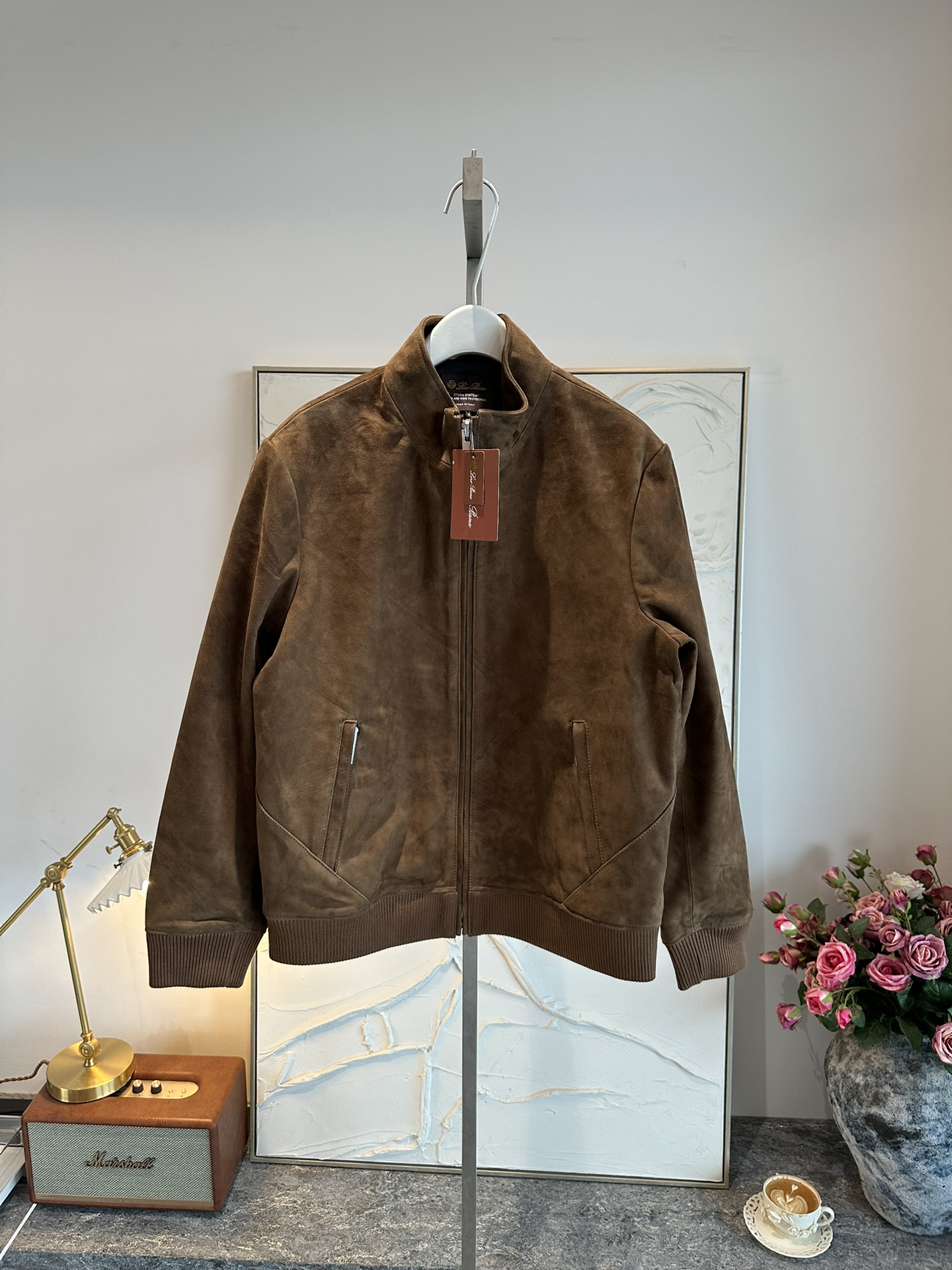 LORO PIANA Женская куртка из замши LORO PIANA Женская куртка из замши