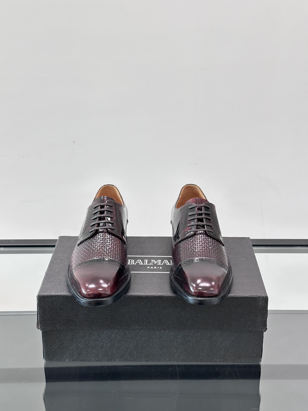 BALMAIN Мужские туфли коровья кожа BALMAIN Мужские туфли коровья кожа