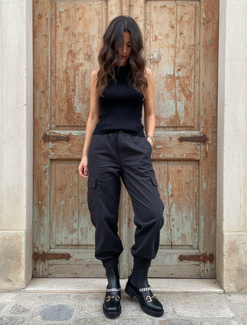 GUCCI Женские ботинки Horsebit черные GUCCI Женские ботинки Horsebit черные