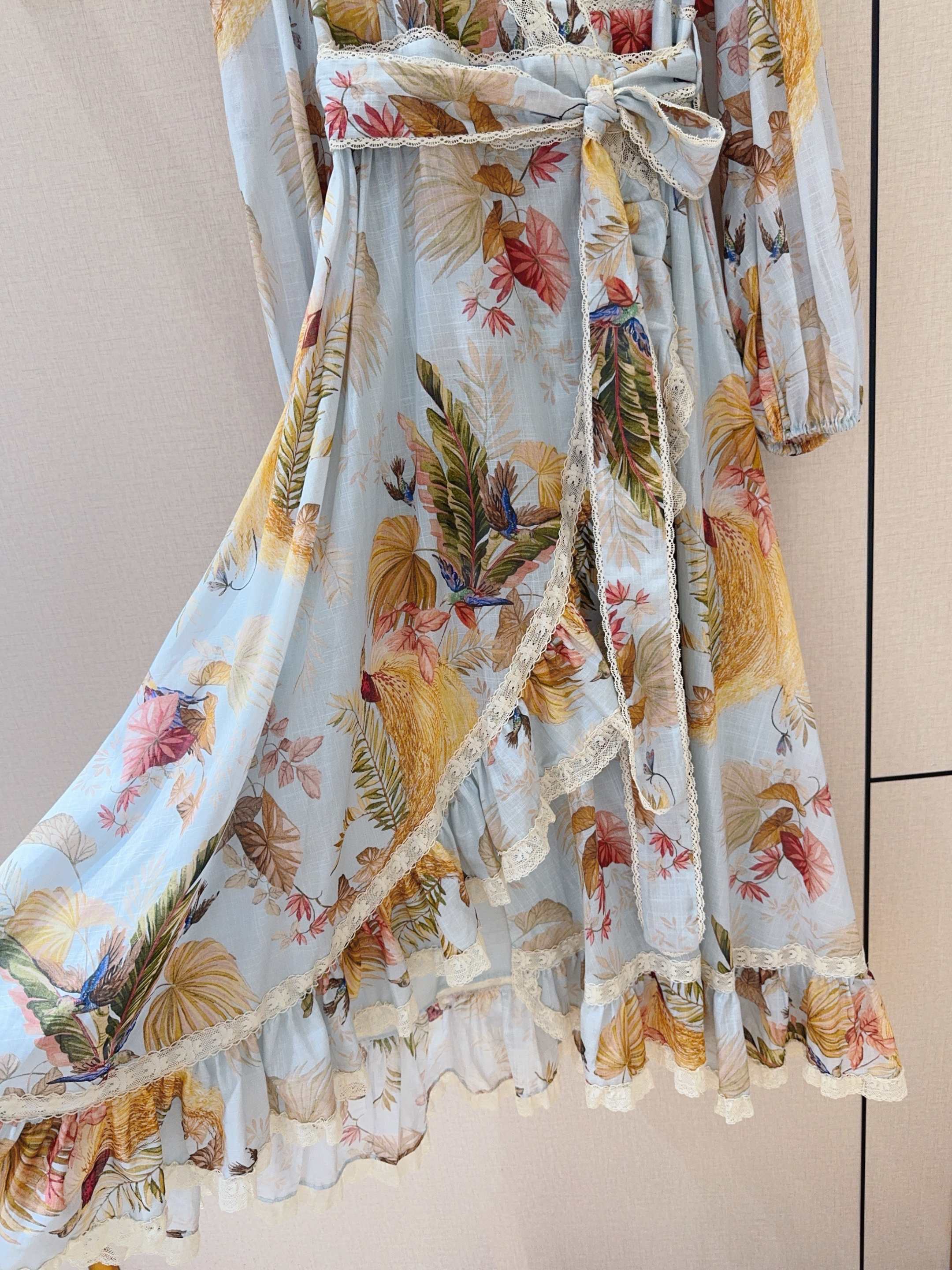 ZIMMERMANN Женское платье хлопок ZIMMERMANN Женское платье хлопок