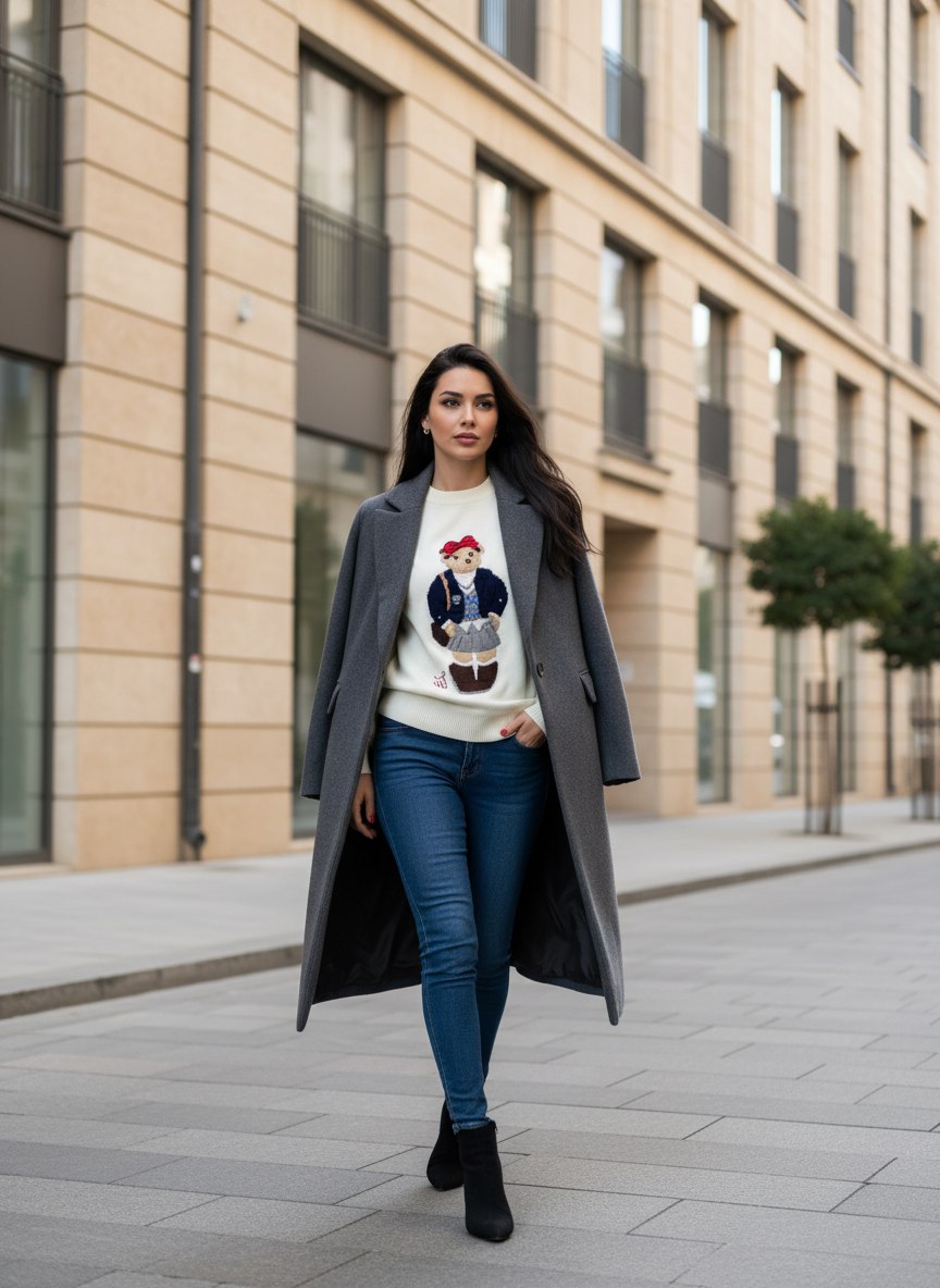 TEENIE WEENIE Женский свитер Оригинал TEENIE WEENIE Женский свитер Оригинал