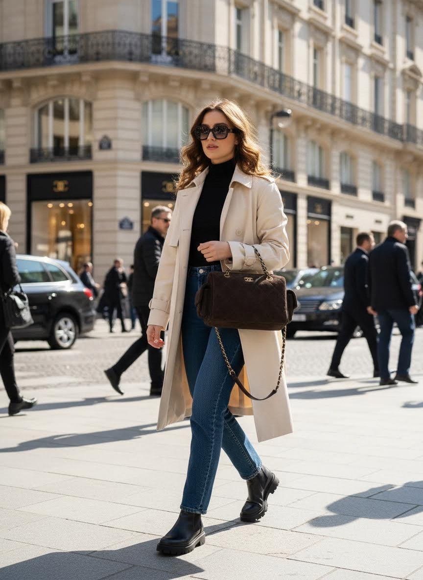 CHANEL Женская сумка 25k Прямоугольная