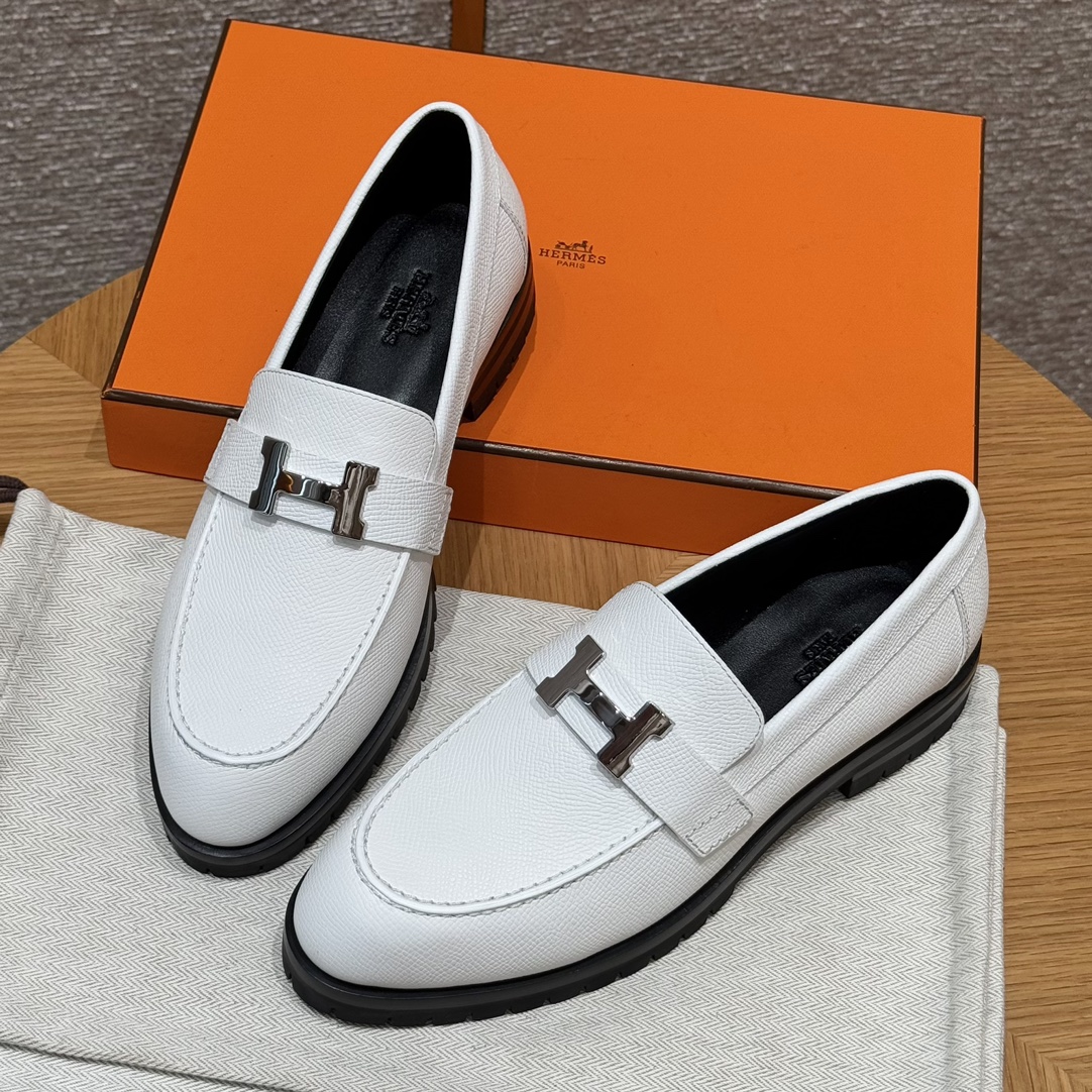 HERMES Женские лоферы Faubourg из телячьей кожи HERMES Женские лоферы Faubourg из телячьей кожи