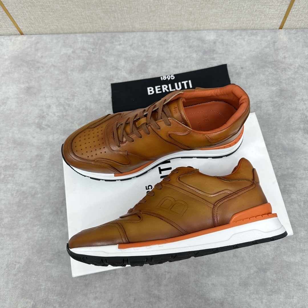 BERLUTI Мужские кроссовки Fast Track