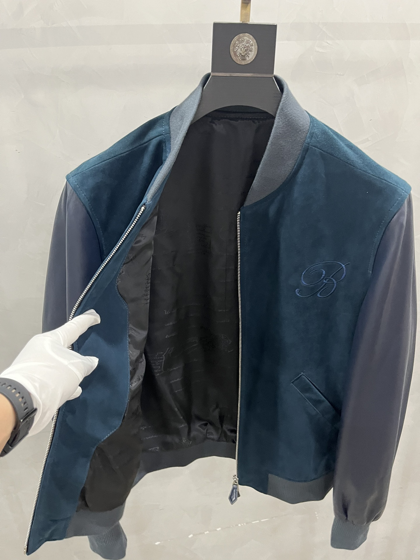 BERLUTI Мужская куртка из замши BERLUTI Мужская куртка из замши