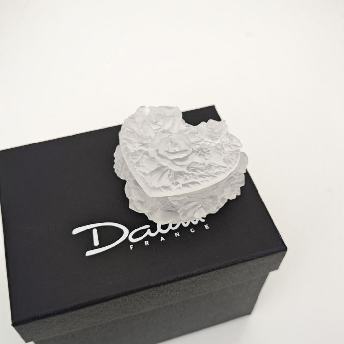 DAUM Хрустальная ювелирная шкатулка