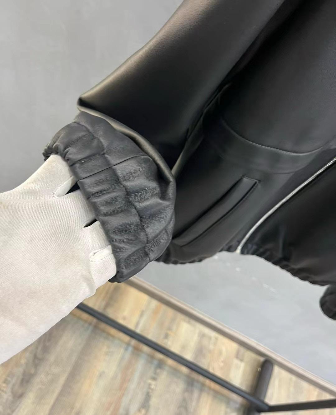 PRADA Мужская кожаная куртка  PRADA Мужская кожаная куртка