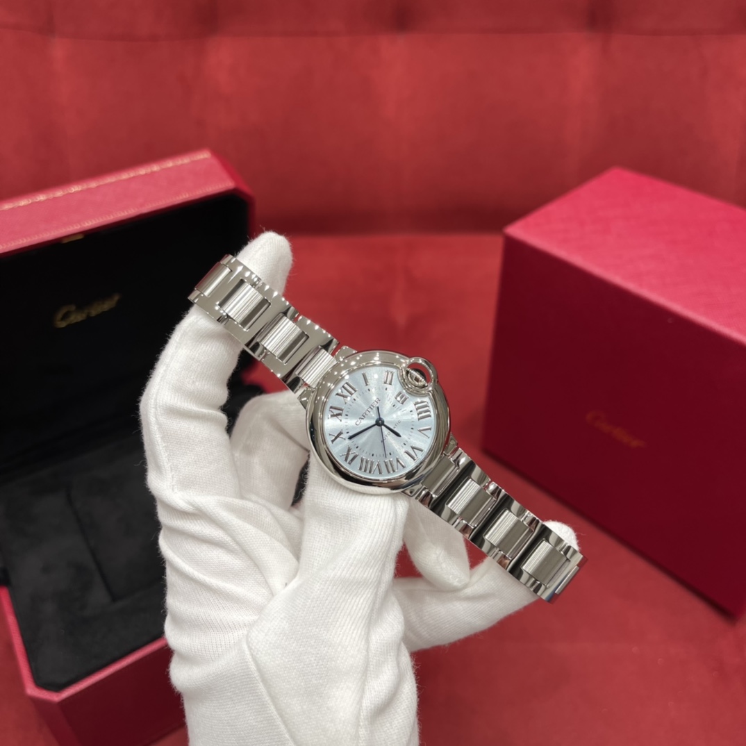 CARTIER Женские часы Ballon Bleu WSBB0062 33 мм CARTIER Женские часы Ballon Bleu WSBB0062 33 мм