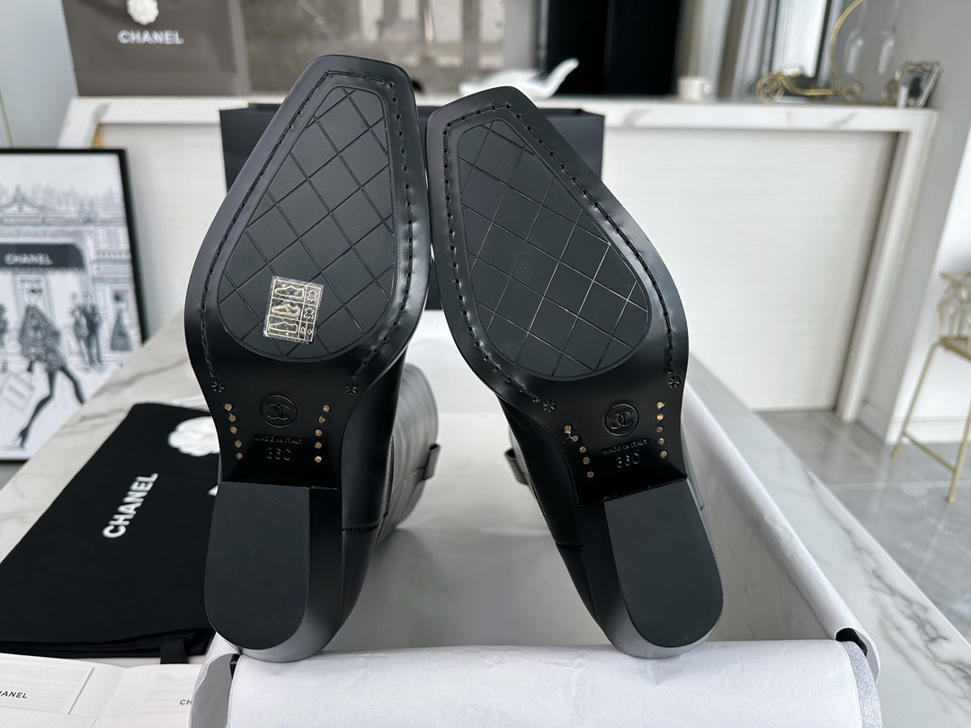 CHANEL Женские высокие сапоги 23S CHANEL Женские высокие сапоги 23S