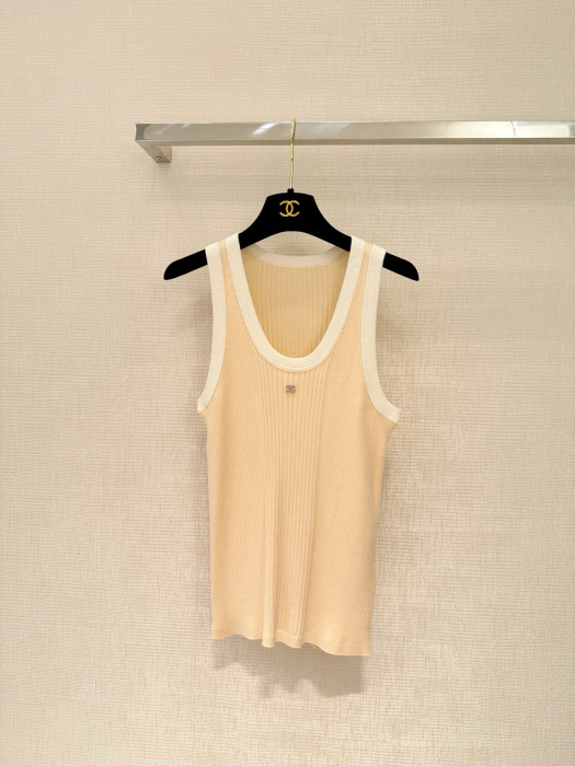 CHANEL Женская майка хлопок