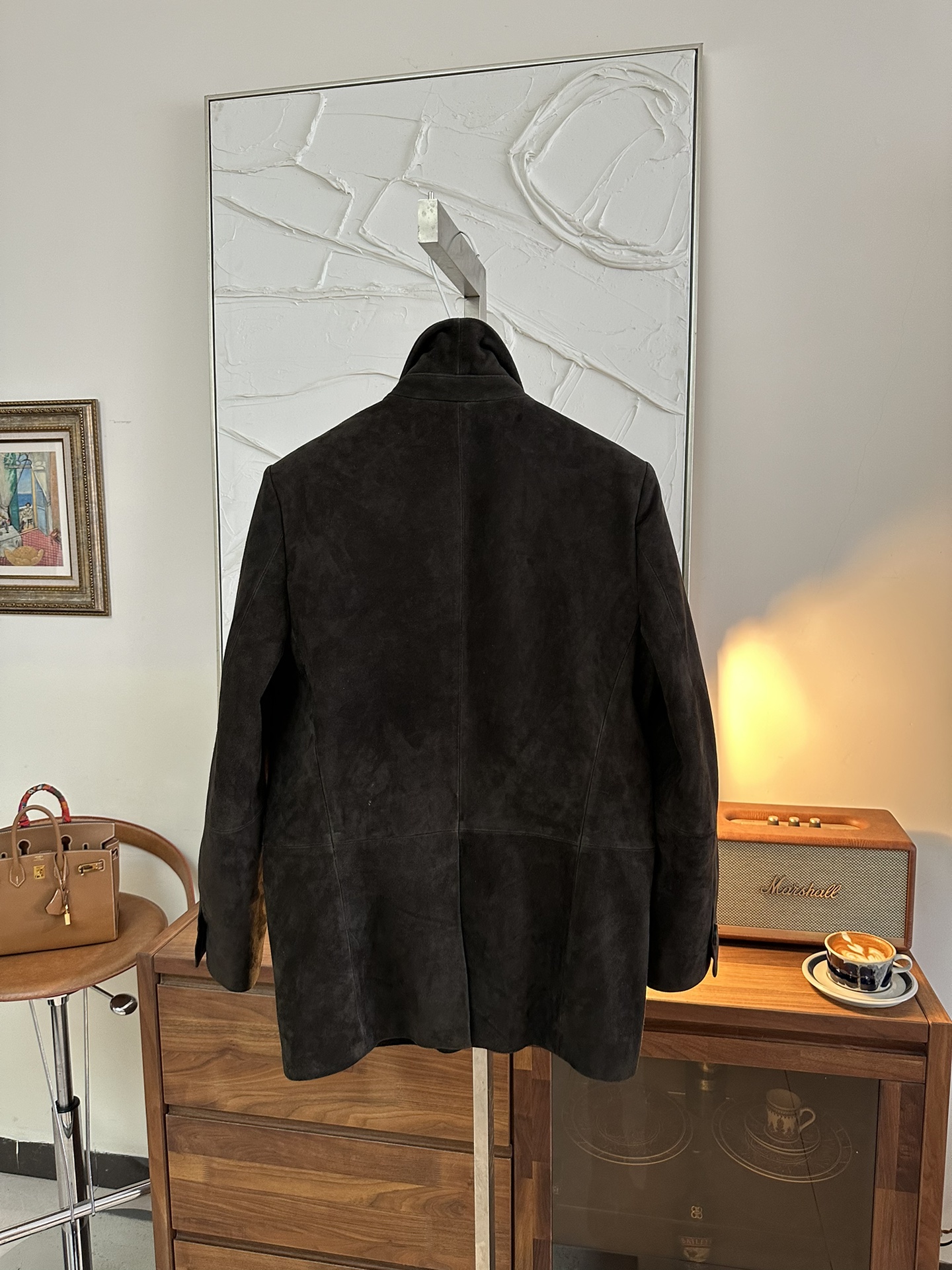 SAINT LAURENT Женский жакет из замши SAINT LAURENT Женский жакет из замши