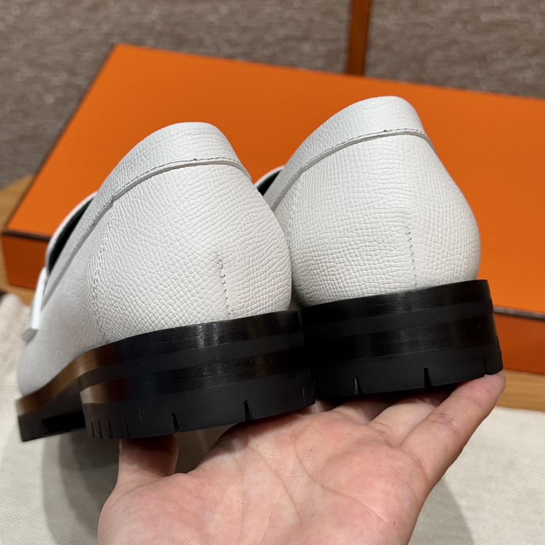 HERMES Женские лоферы Faubourg из телячьей кожи HERMES Женские лоферы Faubourg из телячьей кожи