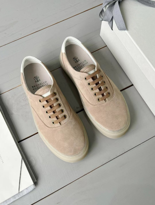 BRUNELLO CUCINELLI Мужские сникеры из замши