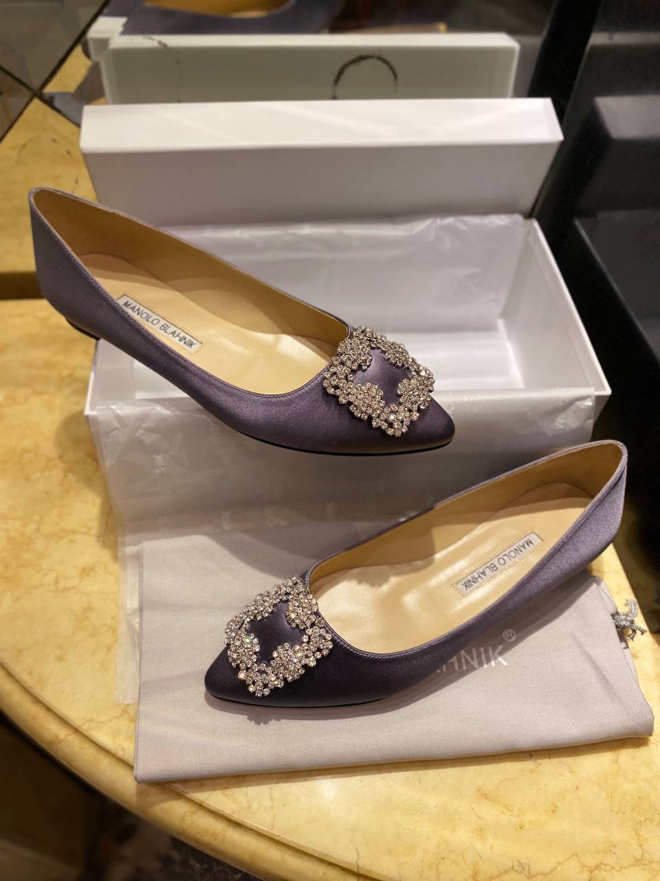 MANOLO BLAHNIK Женские балетки c пряжкой MANOLO BLAHNIK Женские балетки c пряжкой