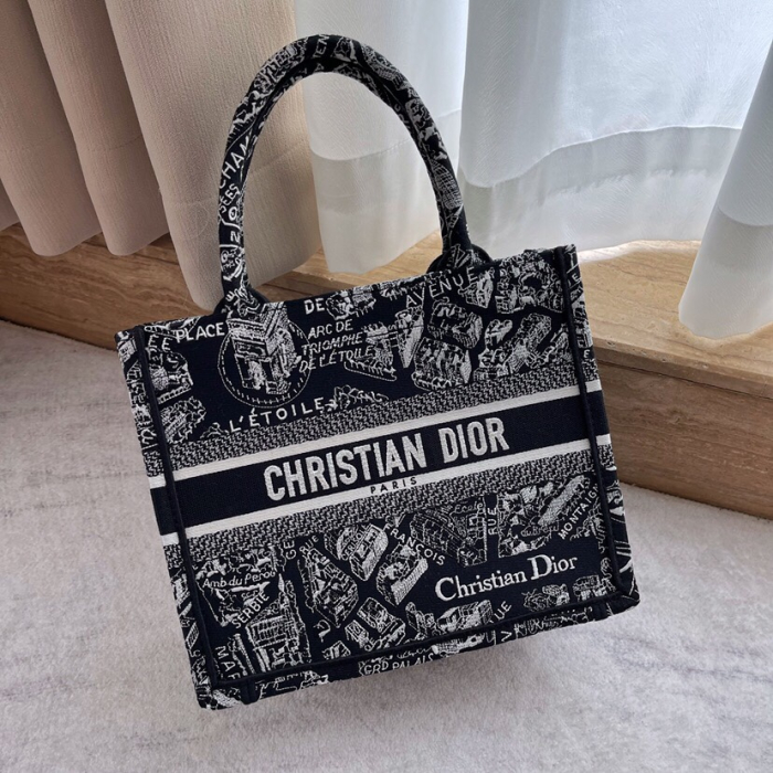 CHRISTIAN DIOR Женская сумка Book Tote Plan de Paris