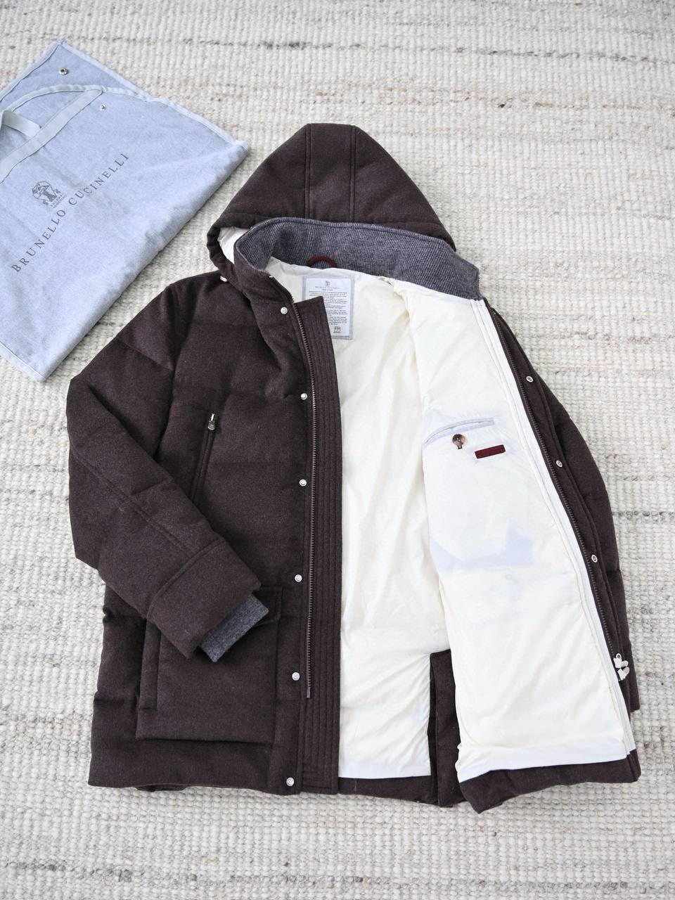 BRUNELLO CUCINELLI Мужской пуховик BRUNELLO CUCINELLI Мужской пуховик