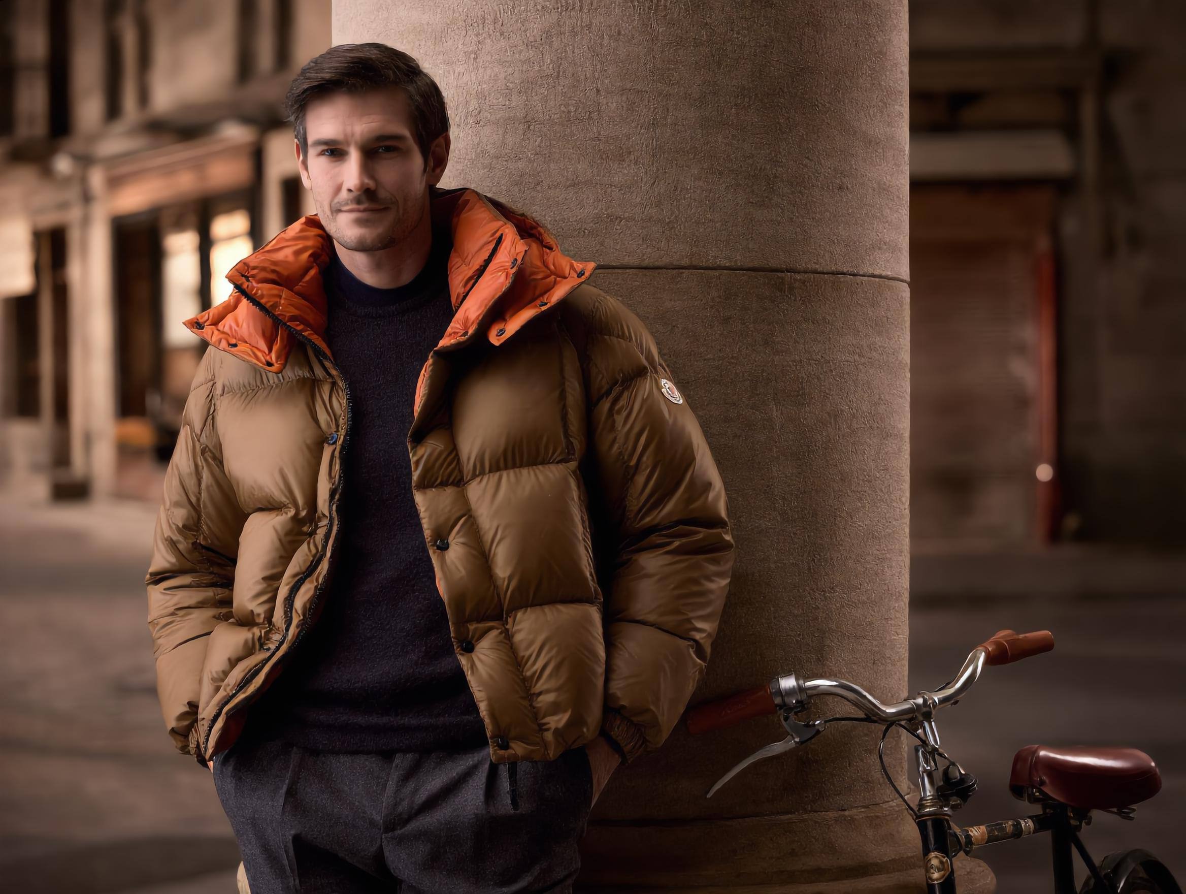 MONCLER Мужской утеплённый пуховик 