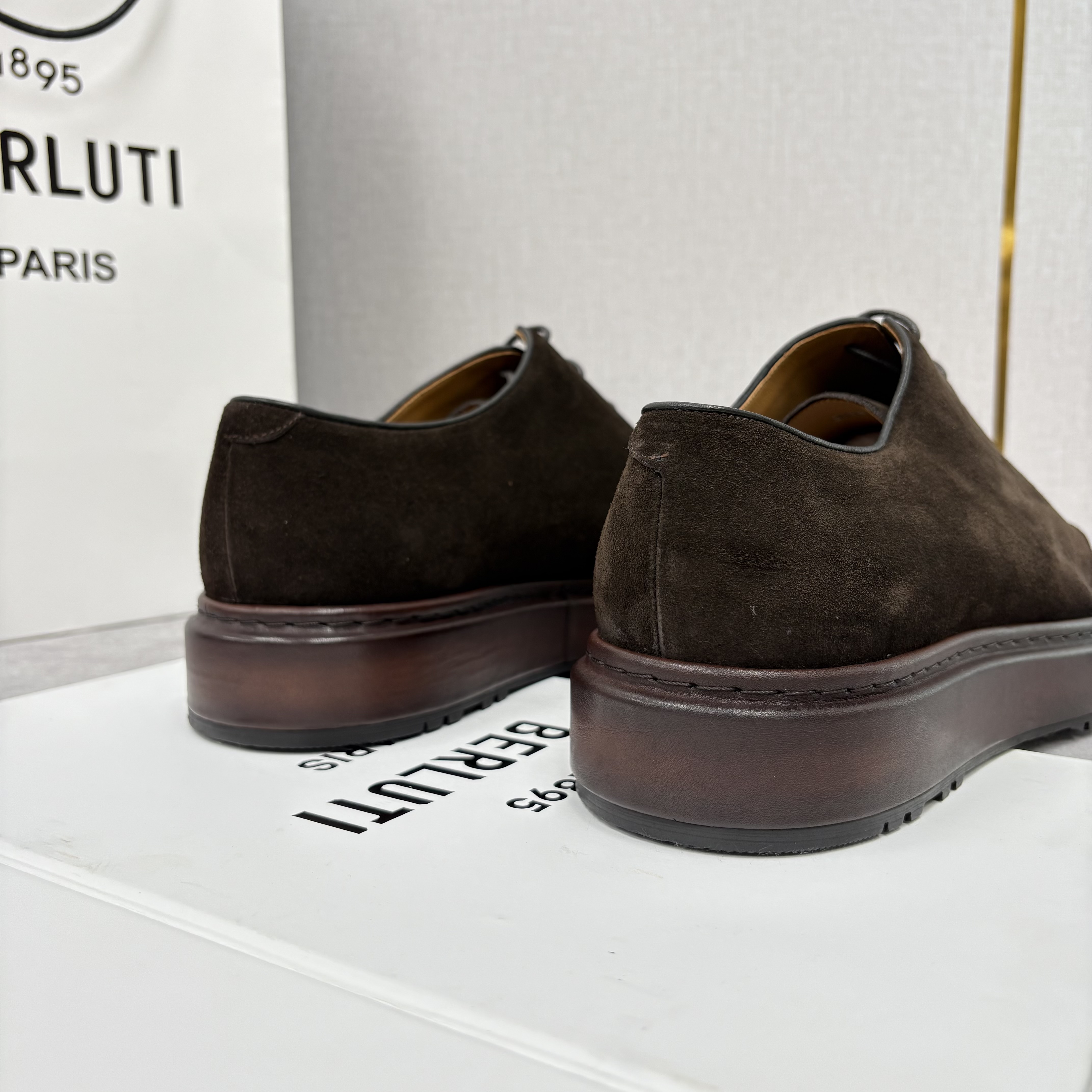 BERLUTI Мужские лоферы Alto замша