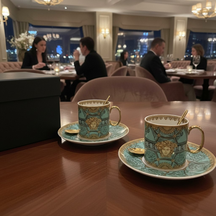 VERSACE Чайная пара Palazzo