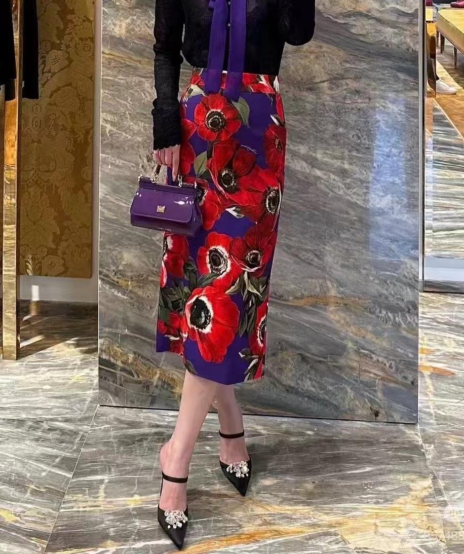 DOLCE & GABBANA Женская юбка шёлк DOLCE & GABBANA Женская юбка шёлк