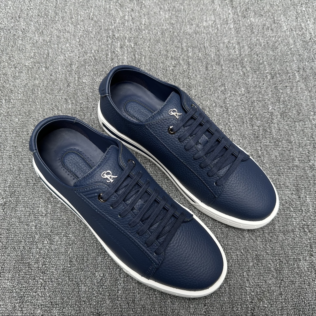 STEFANO RICCI Мужские кроссовки из кожи