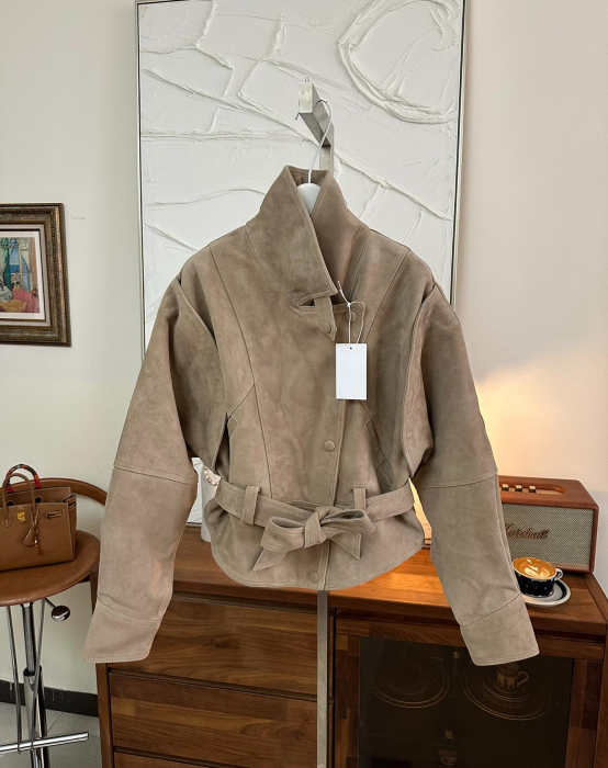 THE ROW Женский жакет из замши