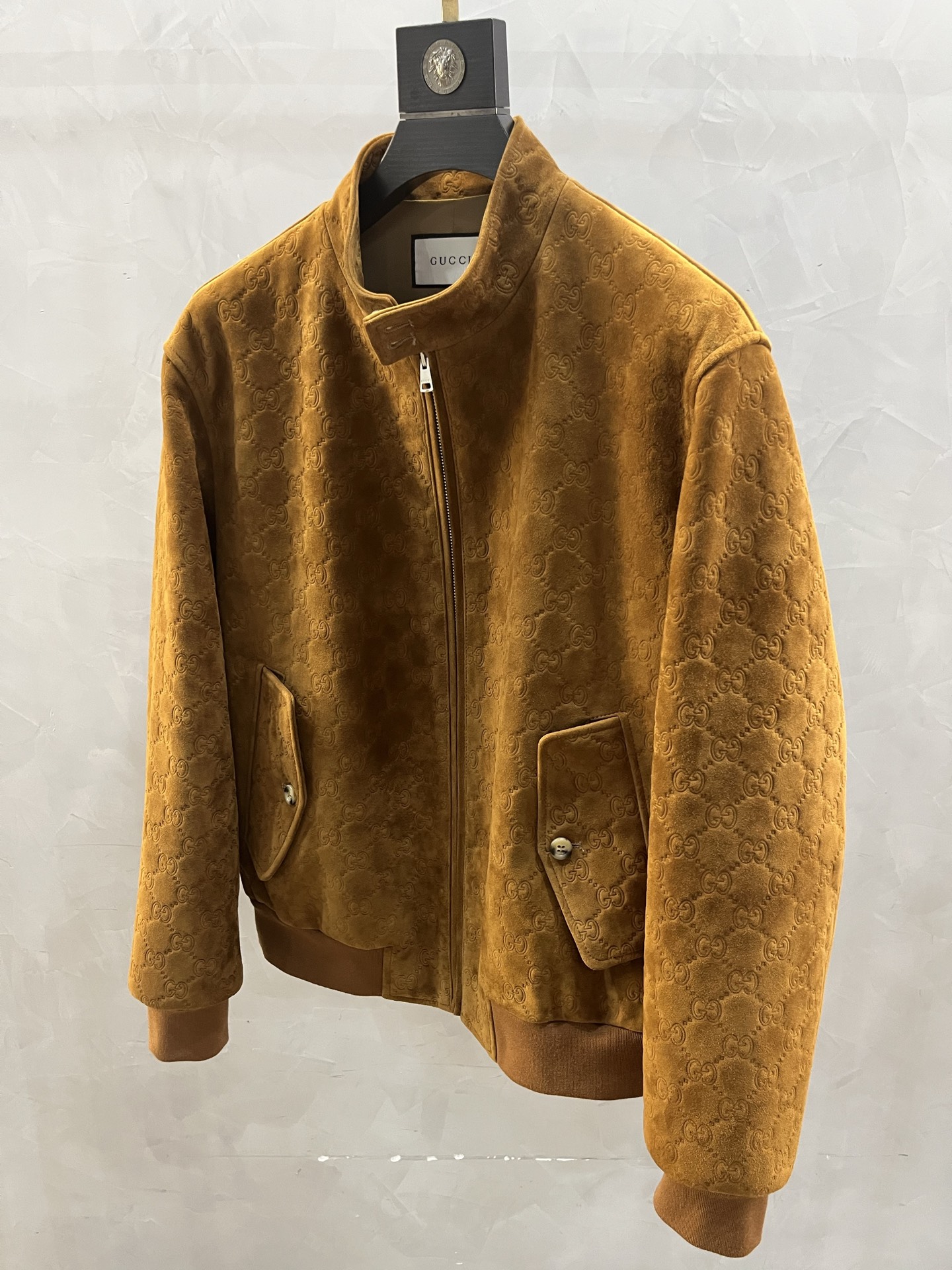 GUCCI Мужская куртка из замши GUCCI Мужская куртка из замши