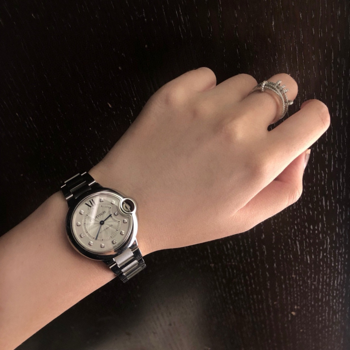 CARTIER Женские часы Ballon Bleu W4BB0022 33 мм