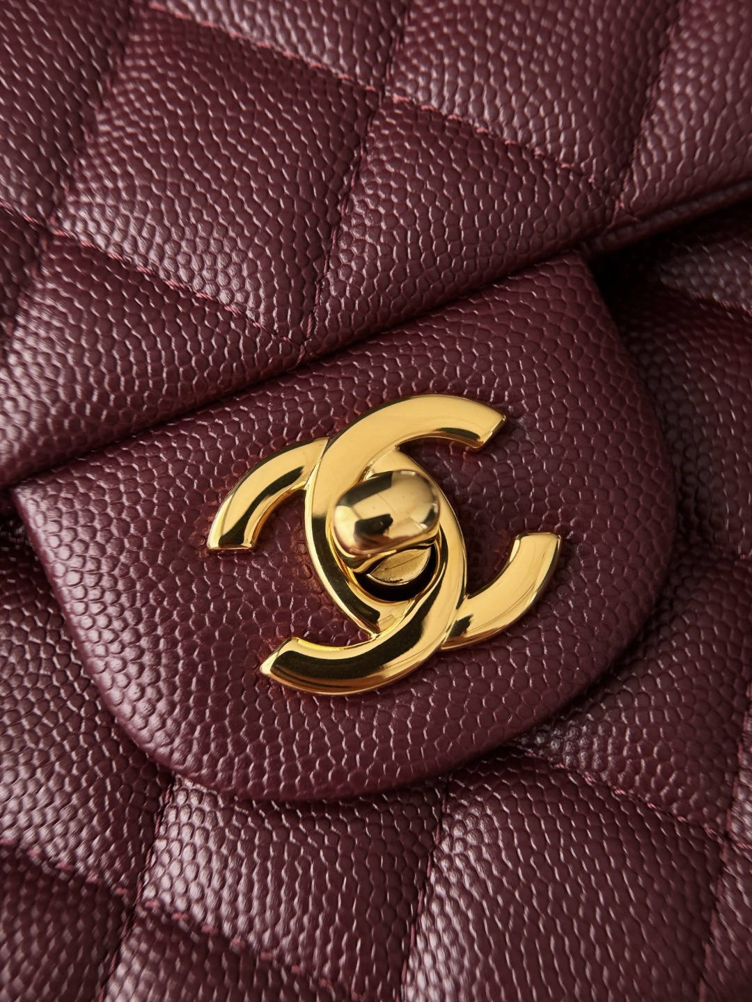 CHANEL Женская сумка CF23 зернистая кожа