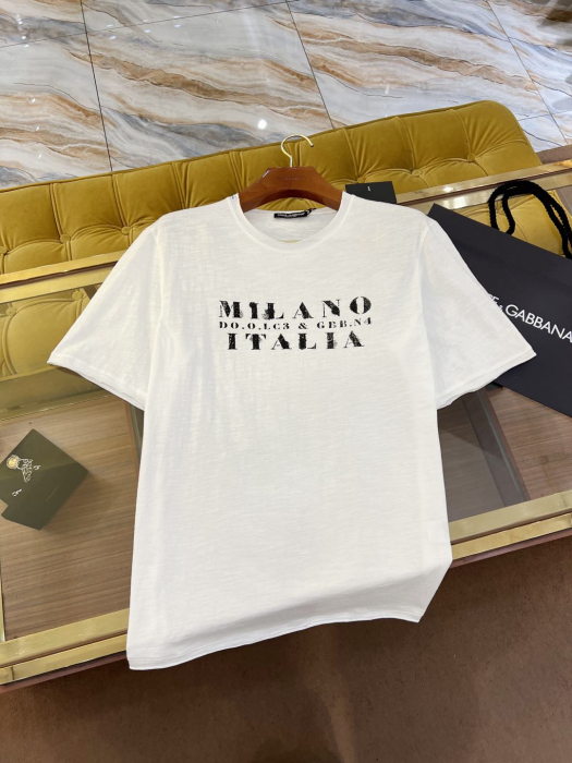 DOLCE & GABBANA Мужская футболка хлопок