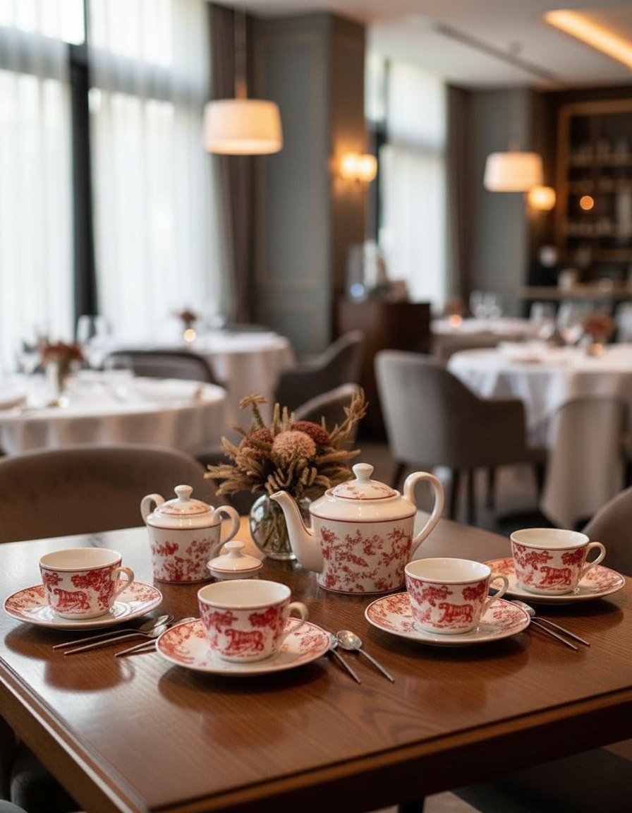 CHRISTIAN DIOR Чайный сервиз 15 предметов Maison CHRISTIAN DIOR Чайный сервиз 15 предметов Maison