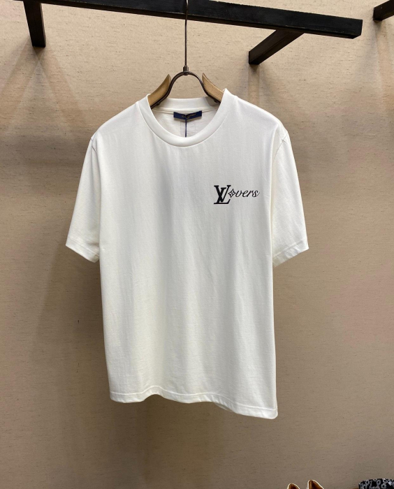 LOUIS VUITTON Мужская футболка хлопок