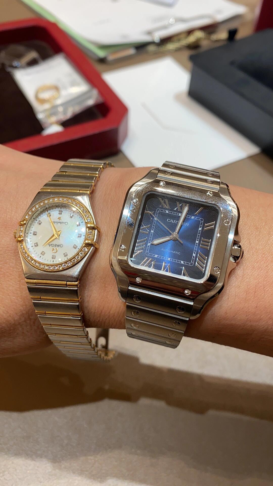 CARTIER Мужские часы Santos WSSA0063 35 мм CARTIER Мужские часы Santos WSSA0063 35 мм