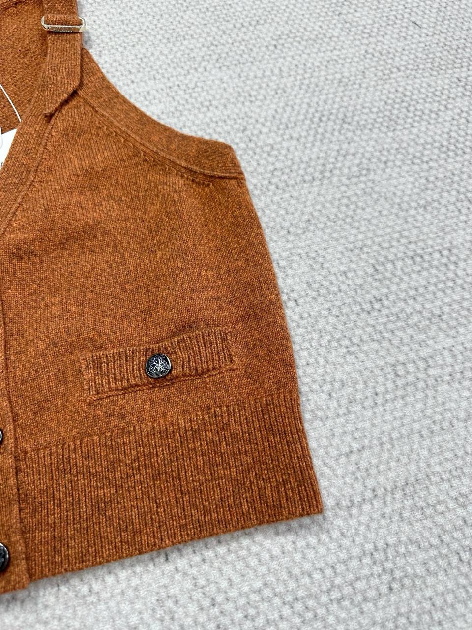 CHANEL Женский жилет из шерсти CHANEL Женский жилет из шерсти