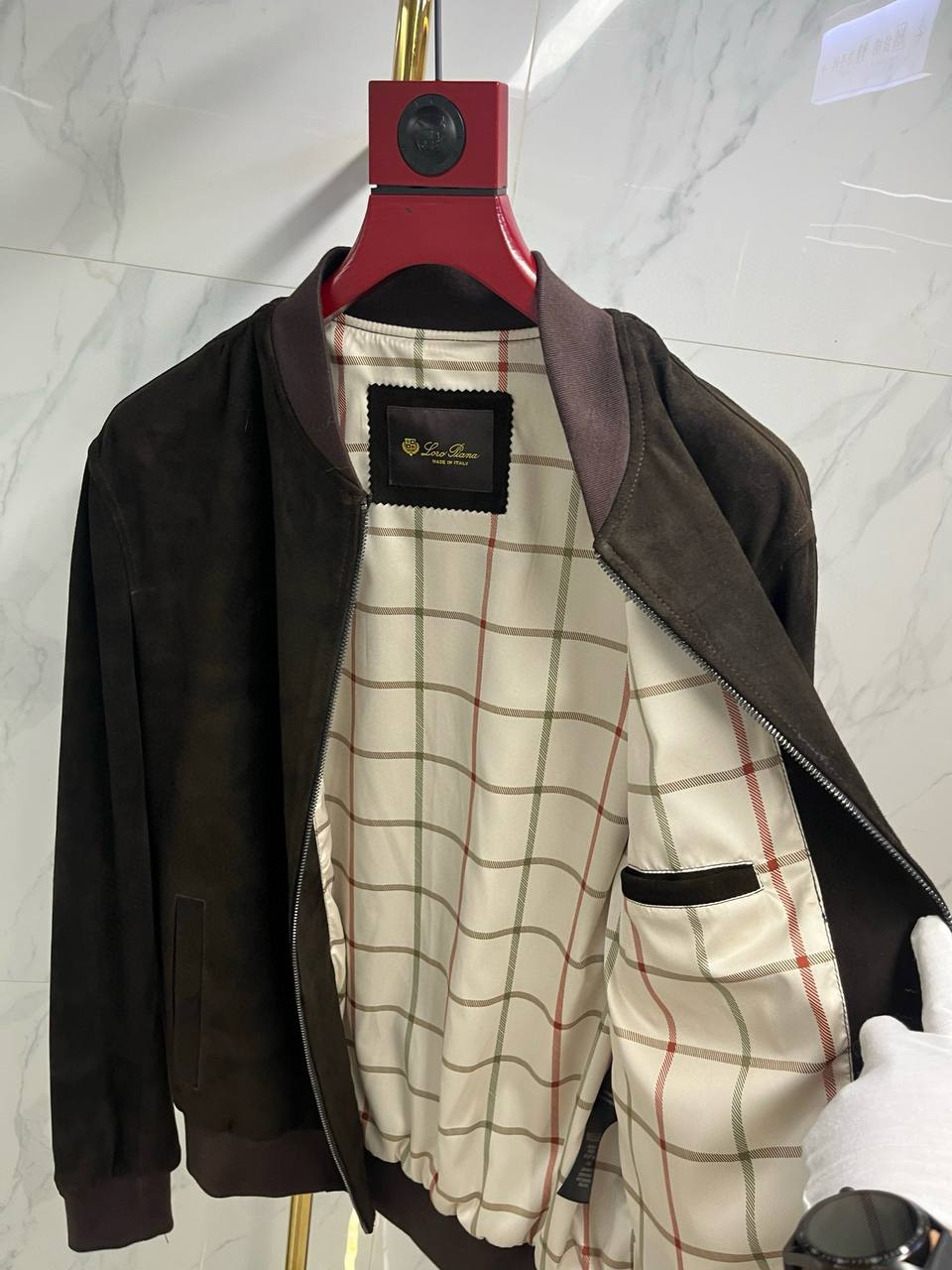 LORO PIANA Мужская кожаная куртка LORO PIANA Мужская кожаная куртка