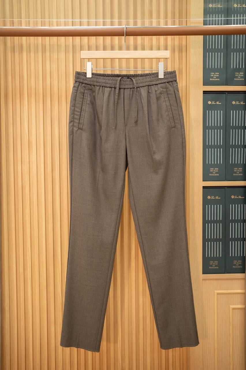 ERMENEGILDO ZEGNA Мужские брюки из шерсти ERMENEGILDO ZEGNA Мужские брюки из шерсти