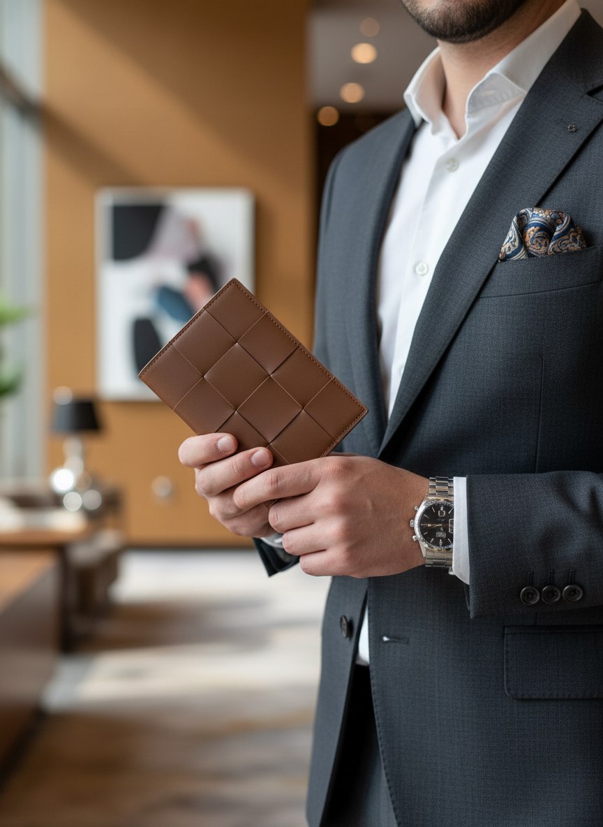 BOTTEGA VENETA Обложка на паспорт BOTTEGA VENETA Обложка на паспорт