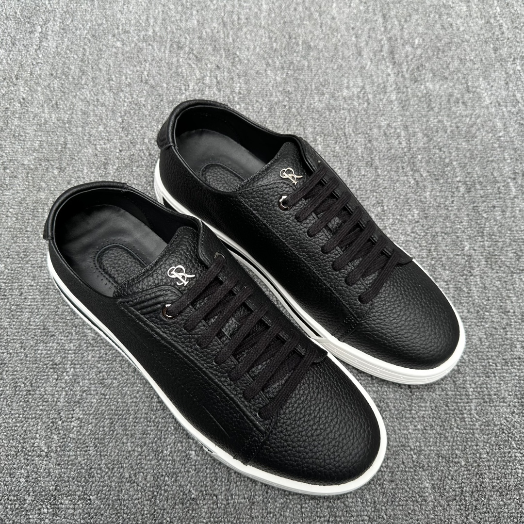 STEFANO RICCI Мужские кроссовки из кожи