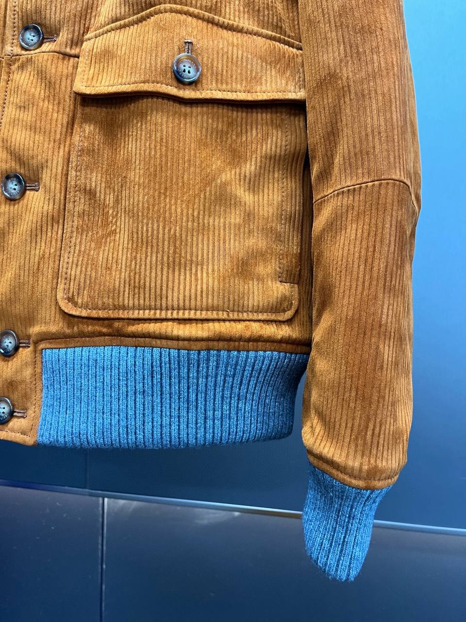 BRUNELLO CUCINELLI Мужская дублёнка из овчины BRUNELLO CUCINELLI Мужская дублёнка из овчины