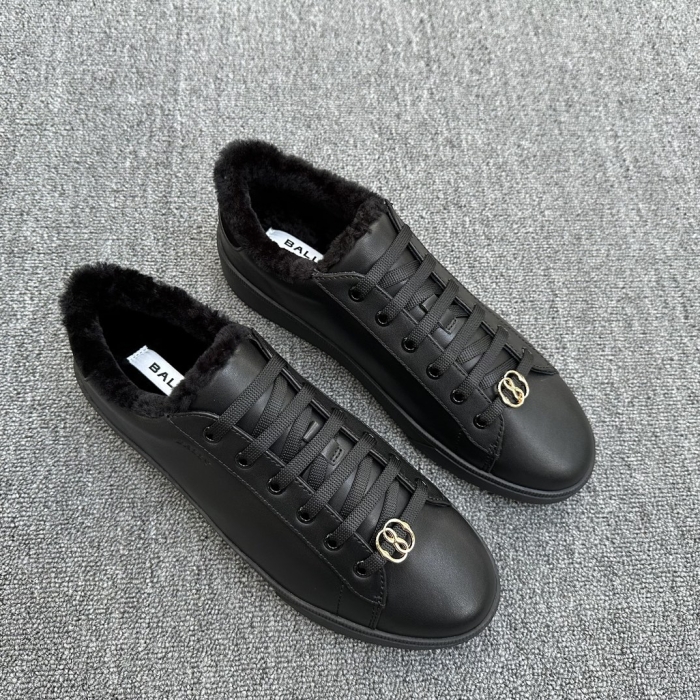 BALLY Мужские кроссовки из замши и кожи