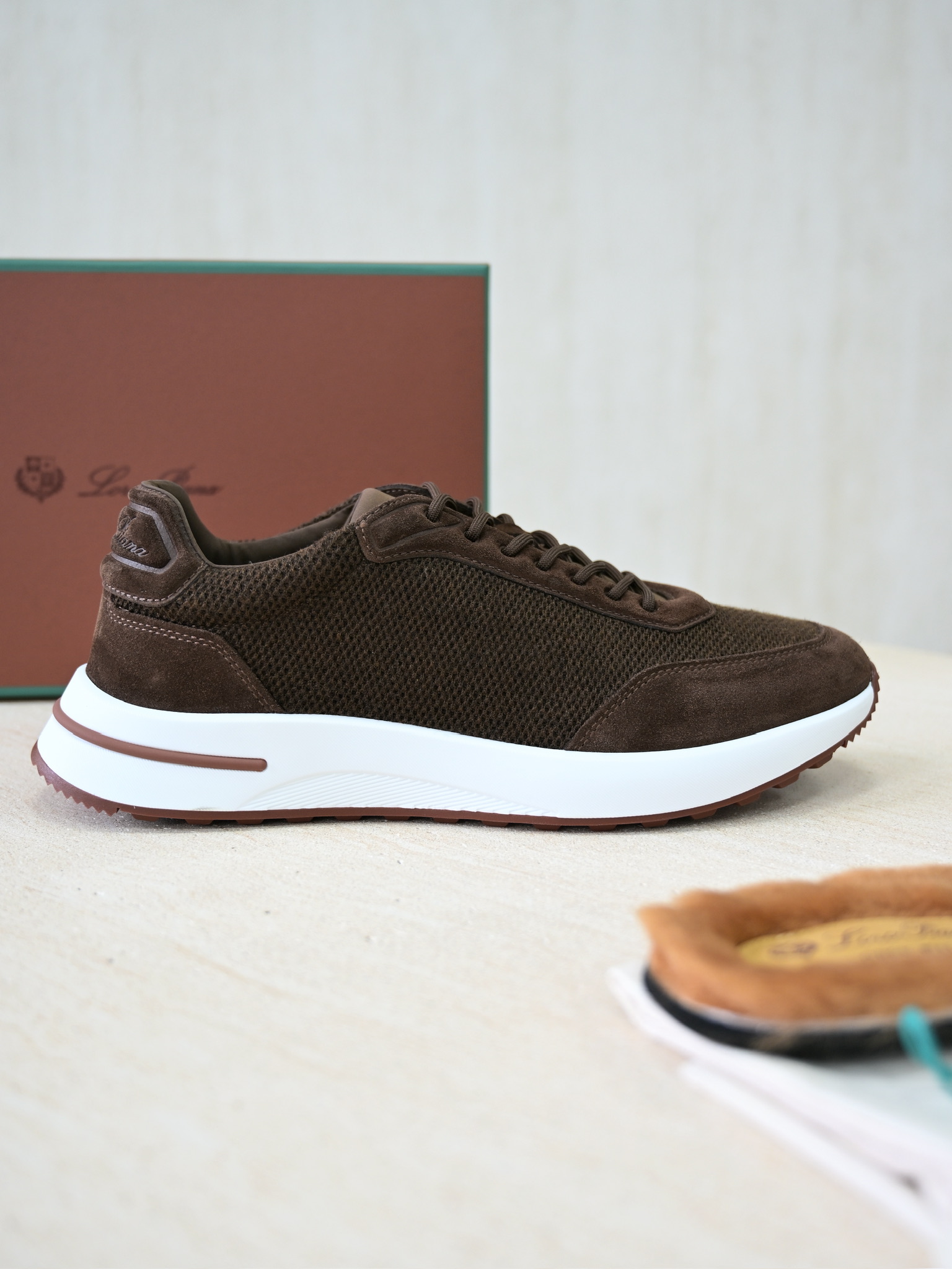 LORO PIANA Мужские кроссовки 