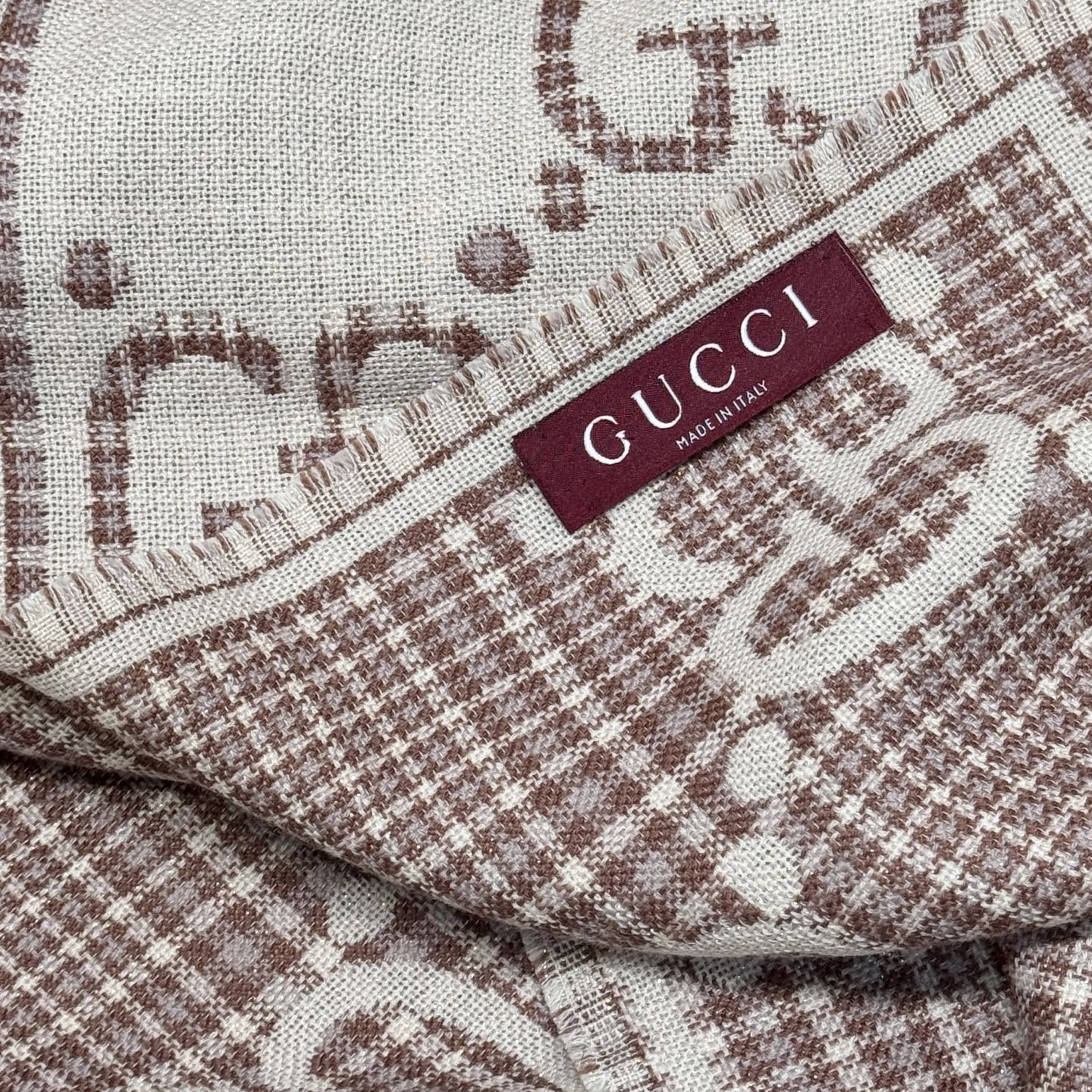 GUCCI Женский шерстяной шарф 